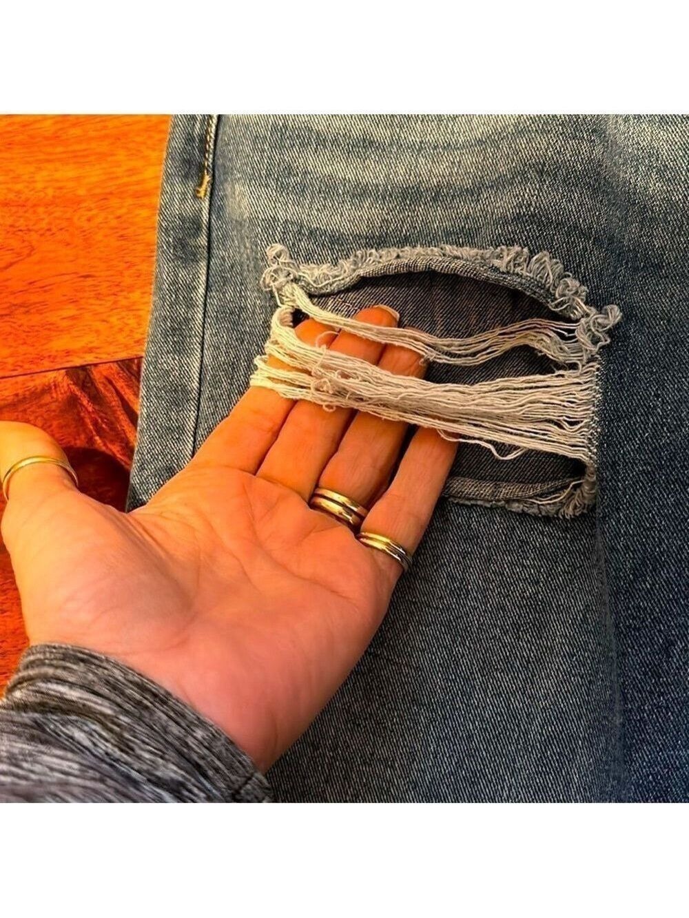 Cali 1850 straight leg jeans size 3 - Picture 8 of 9